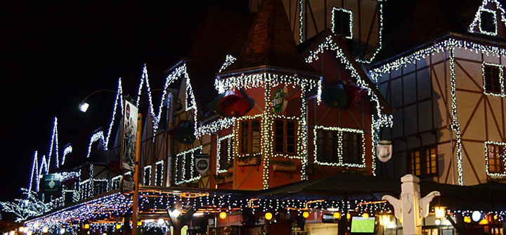 Blumenau no Natal