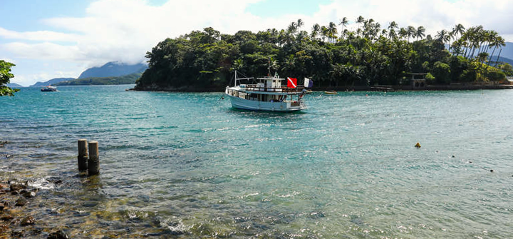 Ilha das Cabras em Ilhabela